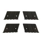 Gorilla Ladders Replacement Feet Kit - To Suit Gorilla 150kg Industrial Aluminium Double Sided Ladders