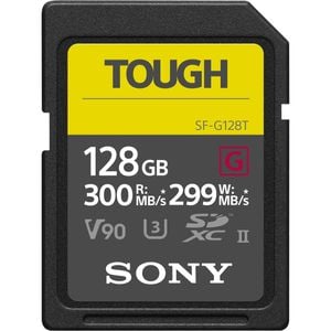 Sony 128GB SF-G TOUGH UHS-II SD Card