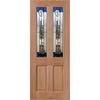 Woodcraft 2040 x 820 x 40mm Black Entrance Door Cass TGTIFFANYCB