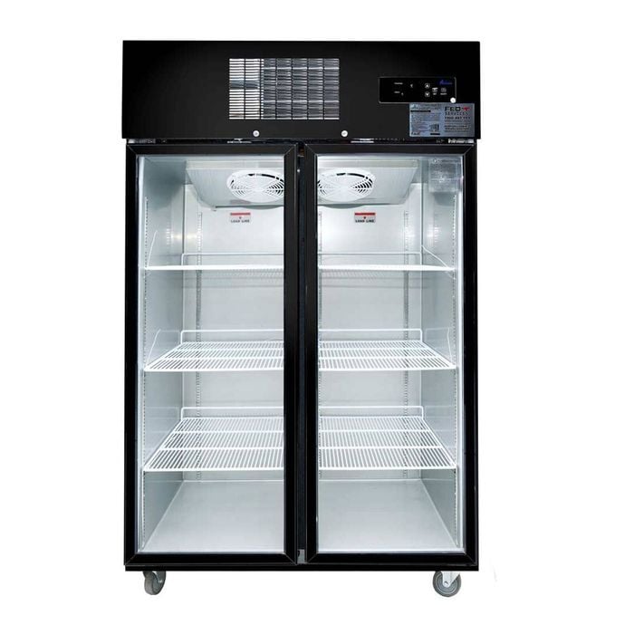 SUCG1000B Double Door Upright Display Fridge