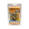 Zenith 10G x 100mm Gold Passivated Square Drive Chipboard Screw - 50 Pack