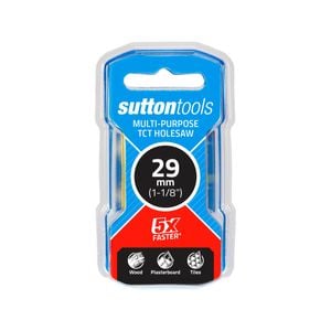 Sutton Tools 29mm TCT Multi-Purpose Seamless Holesaw