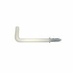 Everhang 50mm White PVC Square Hook - 5 Pack