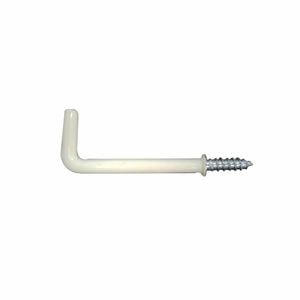 Everhang 50mm White PVC Square Hook - 5 Pack