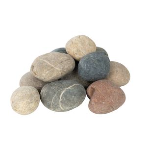 Tuscan Path 20kg 10-15cm Large Mixed River Pebbles 