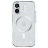 Icoverlover For Iphone 16 Plus Case Compatible With Magsafe Glitter Cover Clear