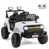 Costway Kids Ride on Car 12V Jeep Toy Electric Vehicle Motor White