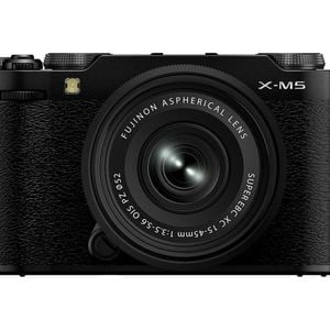 FUJIFILM X-M5 Camera w/ XC 15-45mm Lens (Black)