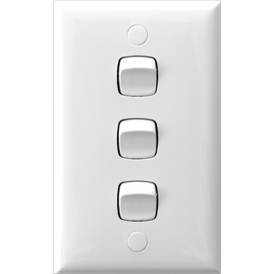 HPM 3 Gang Wall Switch