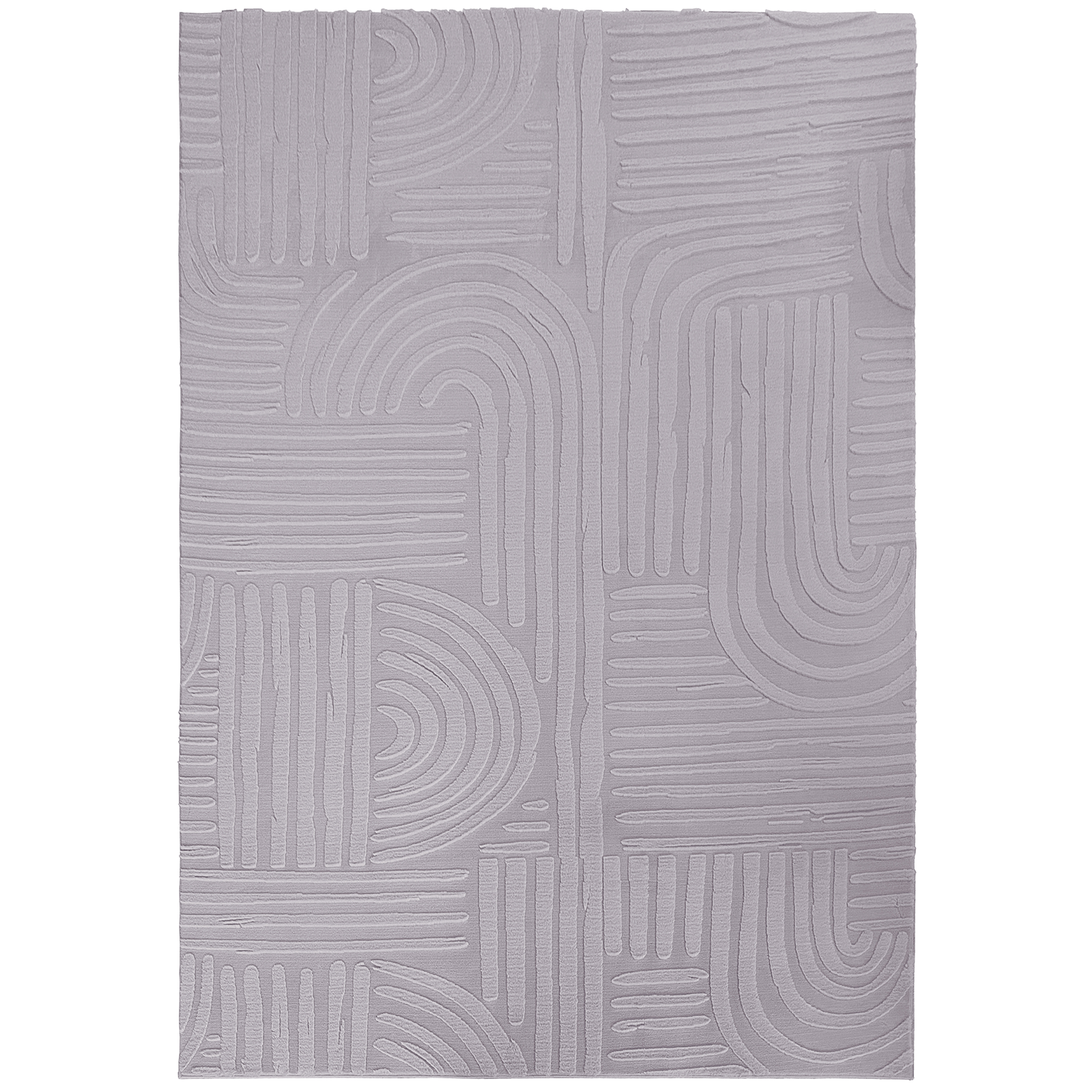 1.6 x 2.3m Ronni Bow Grey Rug