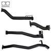 Ignite Exhausts Turbo Back For Toyota Landcruiser 76 Series Wagon 3" No Cat & Pipe Only 409 Stainless Steel