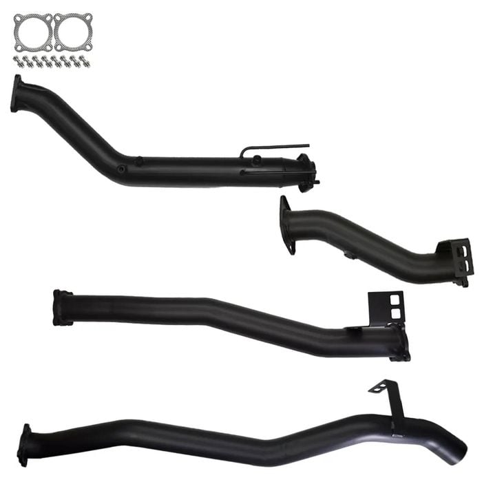 Ignite Exhausts Turbo Back For Toyota Landcruiser 76 Series Wagon 3" No Cat & Pipe Only 409 Stainless Steel