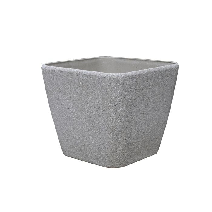 Moda 22 x 22 x 20cm Sandstone Square Self Watering Stone Lite Planter