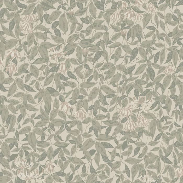 Wallpaper Trader Linnea Wallpaper Roll 10.05m x 53cm, Green