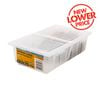 Zenith 8 - 10 x 30mm Countersunk Rib Head Chipboard Screws - 500 Pack