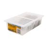 Zenith 8 - 10 x 30mm Countersunk Rib Head Chipboard Screws - 500 Pack
