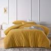 Vintage Design Homewares Queen Gold Gold Harmony Cotton Velvet Quilt Cover Set