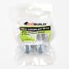 Oxbuild M10 Zinc Plated Hex Coupler - 2 Pack
