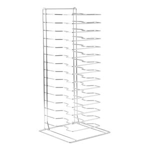 Vogue Pizza Pan Stacking Rack 15 Slot - Pizza Utensils (F027)