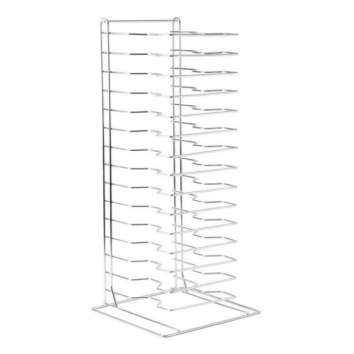 Vogue Pizza Pan Stacking Rack 15 Slot - Pizza Utensils (F027)
