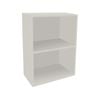 Kaboodle 800-899mm White Pepper Customisable Open Wall Shelf