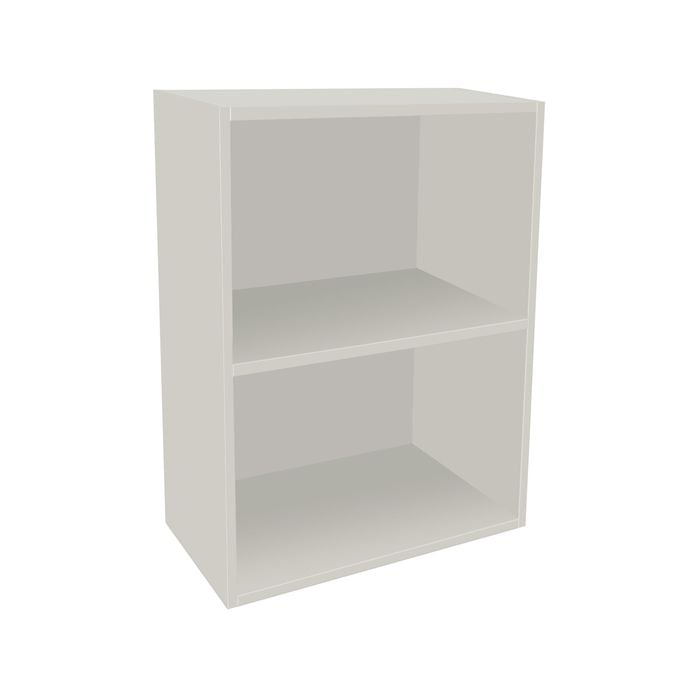 Kaboodle 800-899mm White Pepper Customisable Open Wall Shelf