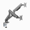 Desky Dual Led Monitor Arm - Space Grey
