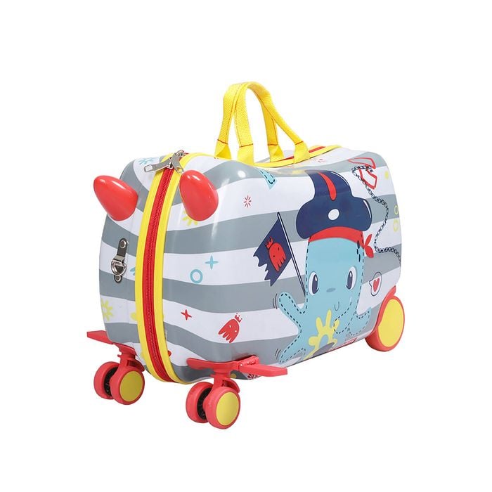BoPeep 17" Kids Suitcase Octopus Design