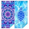 Catzon 2pcs Microfiber Beach Towel Oversized Lightweight Sand Free Towels
