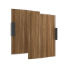 Lugna 512 x 750 x 16mm Cove Double Doors