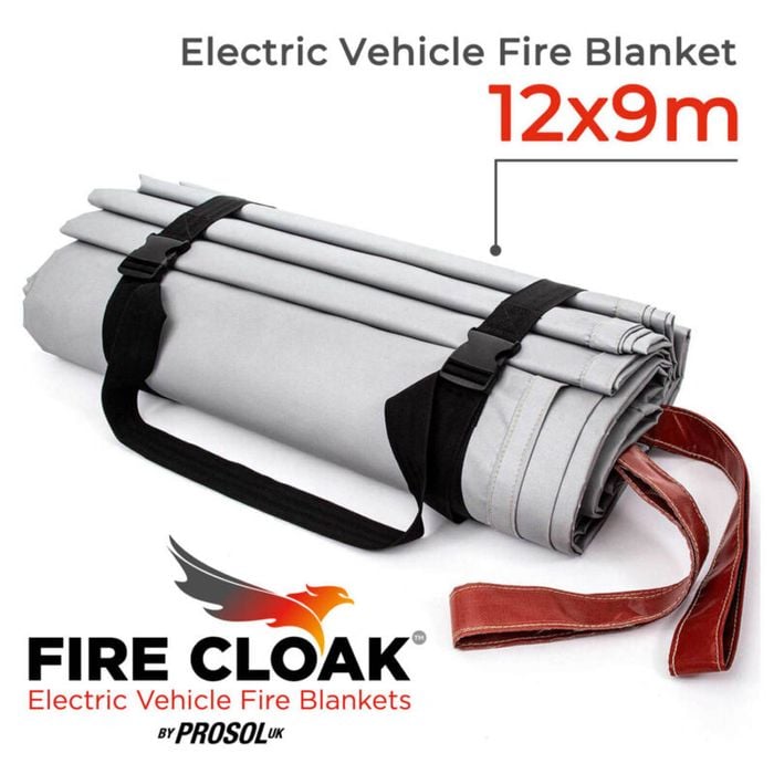 Fire Cloak™ XL 12m x 9m EV Fire Blanket with Carry Bag
