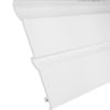 Palliside 6.3m Rusticated Smooth Board  - White