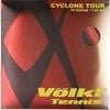 1 Pack Volkl Cyclone Tour 16g/1.30mm Tennis Racquet Strings Red