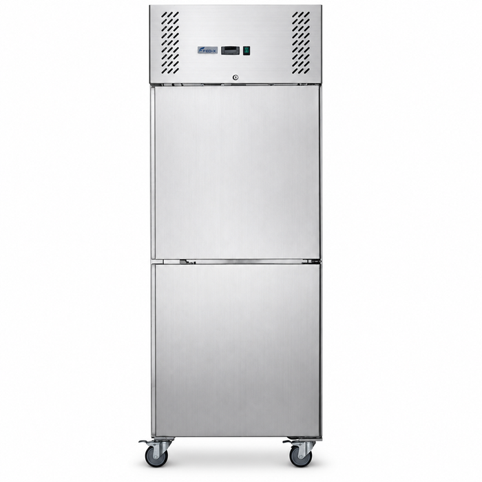 FED-X S/S Split Two-Door Upright Freezer - XURF650S1V