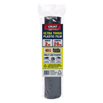 Grunt 2m x 20m Black 140um Multi Use Plastic Film
