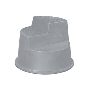 AgBoss Mount Ease Three Step Horse Mounting Block 150kg Capacity Grey