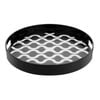 Olympia Kristallon Round Non Slip Serving Tray With Handles 300mm Pc Plastic Beverage Server