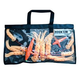 Hook'em Surface Game Fishing Teaser Flip Flop Bird Exciter Orange Glow