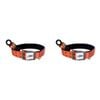 2PK AgBoss Dog Collar Medium to Large Breeds Orange 0.04x65cm 26 inch