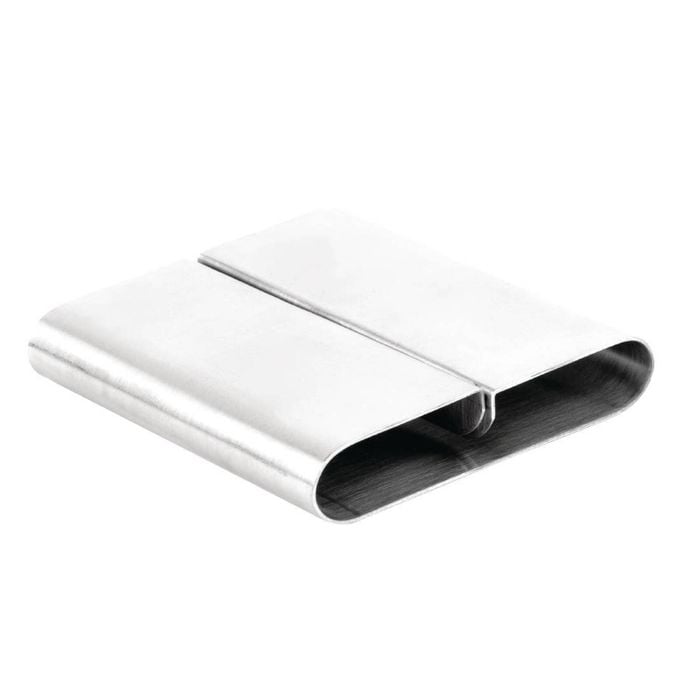 Olympia Menu Card Holder Acrylic A5 Upright Double Sided 215x150x83mm Commercial Hospitality Display