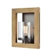 CLA Lighting Warm Chestnut Wood Wall Light