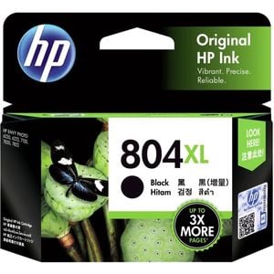 Hp 804xl Original High Yield Inkjet Ink Cartridge - Black Pack - 600 Pages