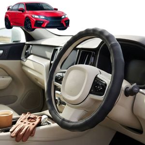 Australian Goose Steering Wheel Cover for Honda Civic Type R 2022 - Current (11th gen) Circle Black