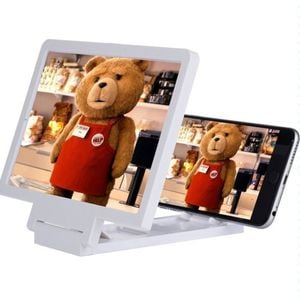 Portable Mobile Phone Screen Enlarger Magnifier Foldable Holder Display