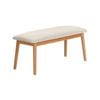 Artiss Dining Bench Upholstery Seat Wooden Chair 106cm