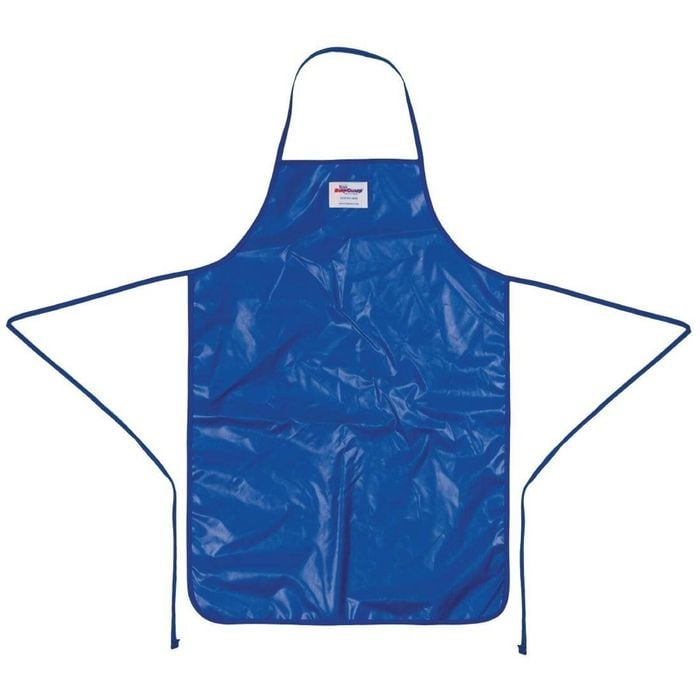 Burnguard Bib Apron Nylon Quicklean Blue Commercial Kitchen Protection