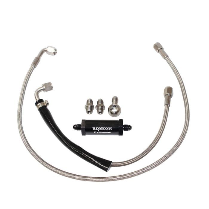 Turbo Pros Turbo Oil Feed Line Kit For Ford Falcon Xr6 Ba/bf/fg Barra 4.0l