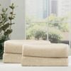 Renee Taylor 4 Piece Ribbed Bath Towel Stone