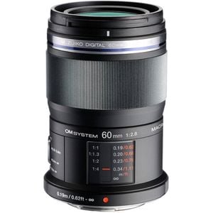 OM System 60mm f/2.8 Macro Lens - Black