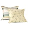 Dreamaker Otto 100% Cotton Reversible Tailored European Pillowcase Twin Pack